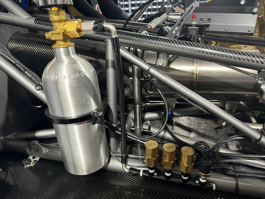 CO2 Bottle to Regulator Manifold (-6 Line)