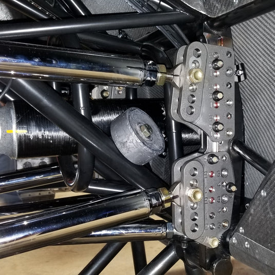 Extreme 1/8 Inch Adjustable Billet 4-Link Chassis Brackets Kit