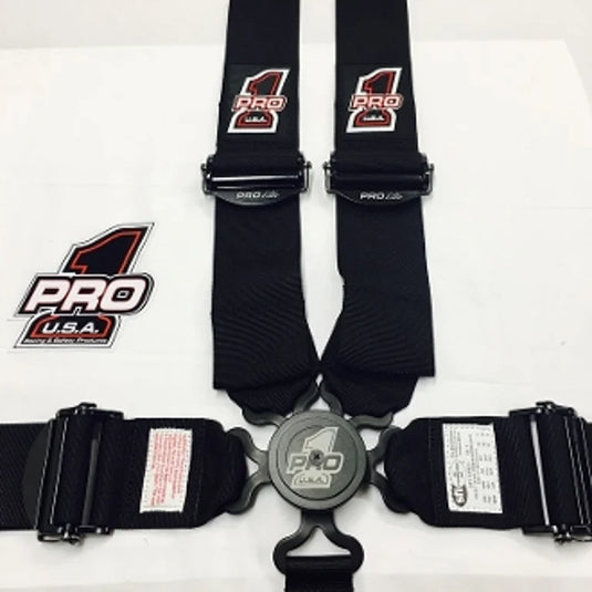 Pro Elite Cam Lock Safety Harness Seat Belts - 5pt (RBRC Spec)