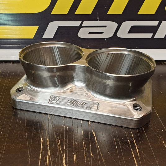 2 to T6 Twin 2.5" Billet Merge Collector