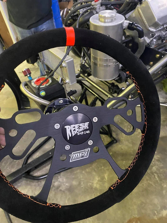 MPI Suede Light Weight Steering Wheel (5 Bolt)
