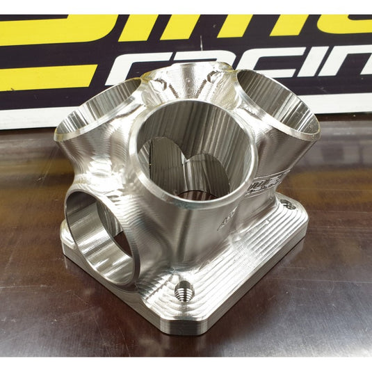 4to1 (T4 Single / 1.5" Sch10) Billet Merge Collector with Wastegate