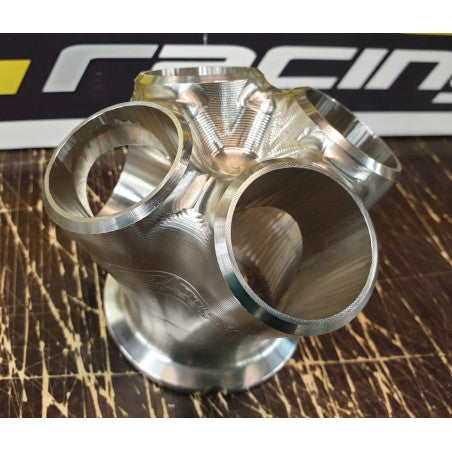 4to1 (Tial V-Band/1.25 Sch40) Billet Merge Collector