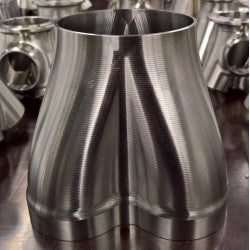 4to1 (2in/3out) Billet Merge Collector