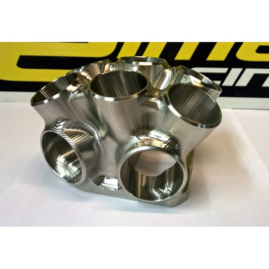 6to1 T4 Twin 1.25 Rotated Wastegate Billet Merge Collector