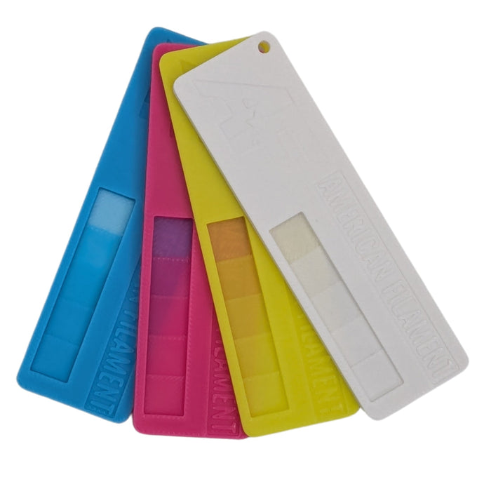 CMYK PLA+ Color Sample Swatch Set
