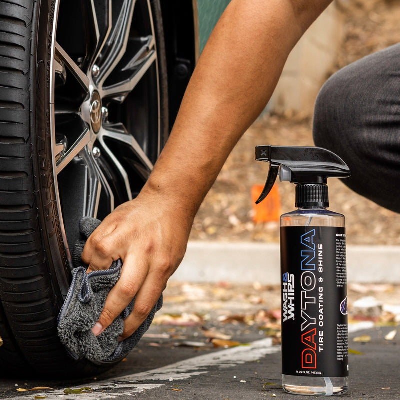 Load image into Gallery viewer, WASH&amp;WHIPS Daytona Tire Coating &amp; Shine
