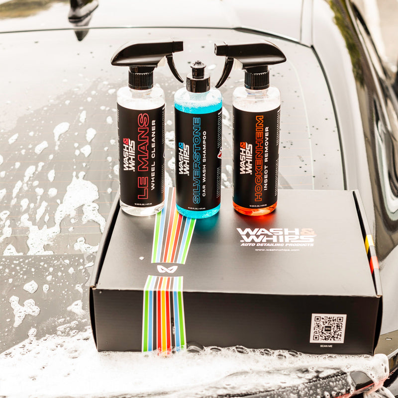 Load image into Gallery viewer, WASH&amp;WHIPS 3-Step Car Care System
