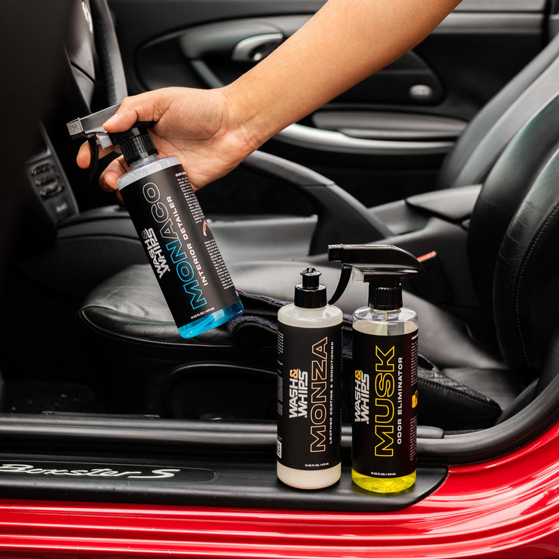 Load image into Gallery viewer, WASH&amp;WHIPS Quick Detailing Pro Kit for Auto Detailing - 16-Piece Complete Car Care Set
