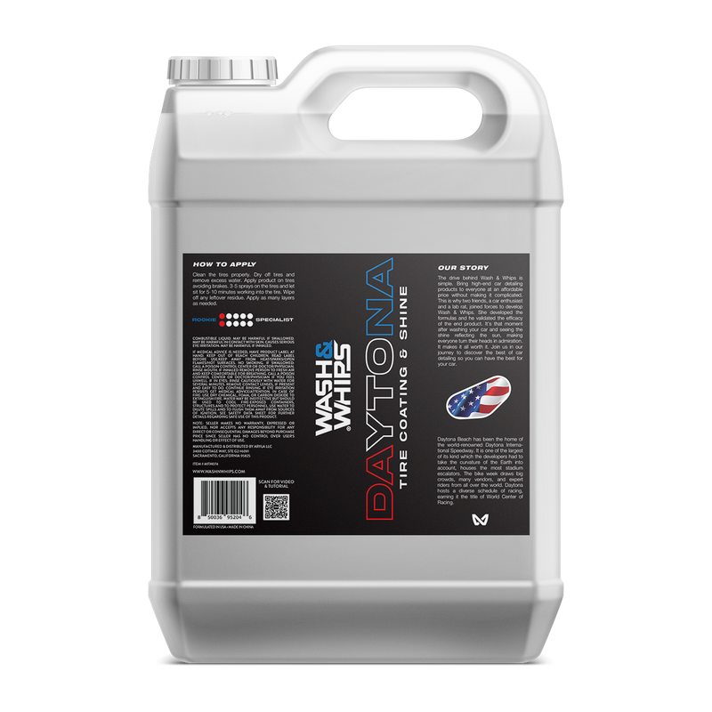 Load image into Gallery viewer, WASH&amp;WHIPS Daytona Tire Coating &amp; Shine
