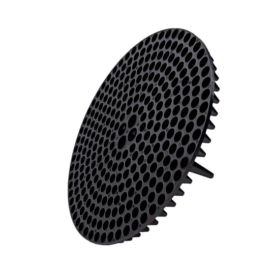 WASH&WHIPS Chenille Premium Scratch-Free Microfiber Lint-Free Blue Wash Mitt 8" x 10"in & Black Pitstop Particle Interceptor