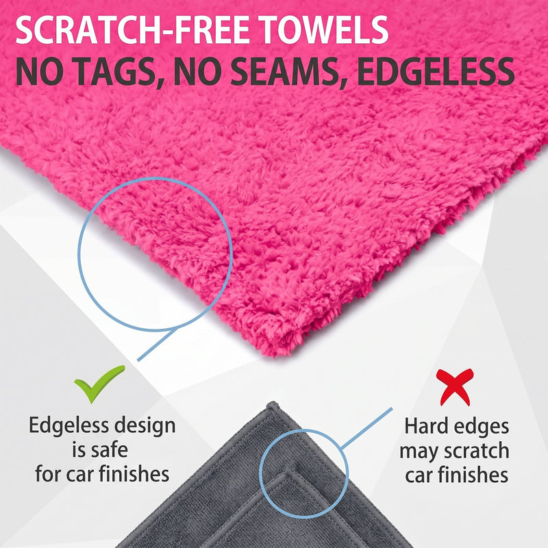 Load image into Gallery viewer, WASH&amp;WHIPS Edgeless Microfiber Coral Fleece with Ultrasonic Edge
