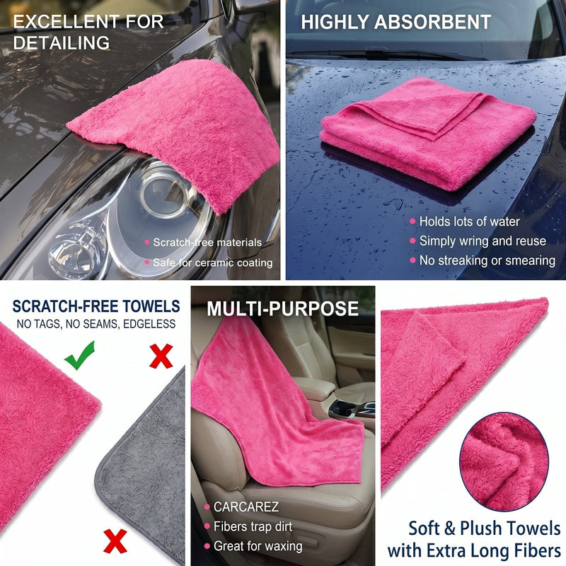 Load image into Gallery viewer, WASH&amp;WHIPS Edgeless Microfiber Coral Fleece with Ultrasonic Edge
