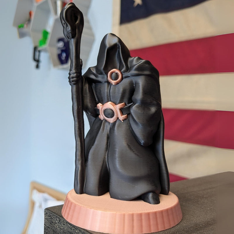 Load image into Gallery viewer, Graphite AF Silk PLA 3D Printer Filament, 1.75 mm Diameter, 1 kg Spool
