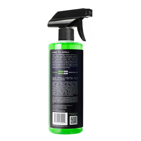 WASH&WHIPS Green Hell Engine Cleaner & Degreaser