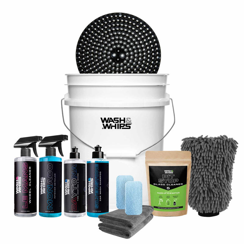 Load image into Gallery viewer, WASH&amp;WHIPS New Car Care Kit
