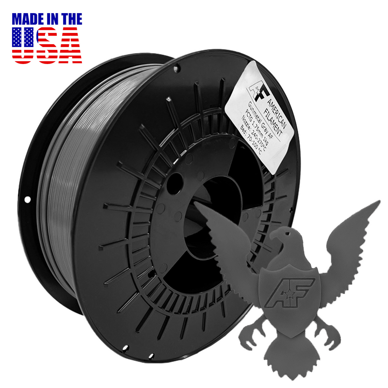 Load image into Gallery viewer, Gunmetal Gray AF 1.75mm PCTG Filament Made in the USA!
