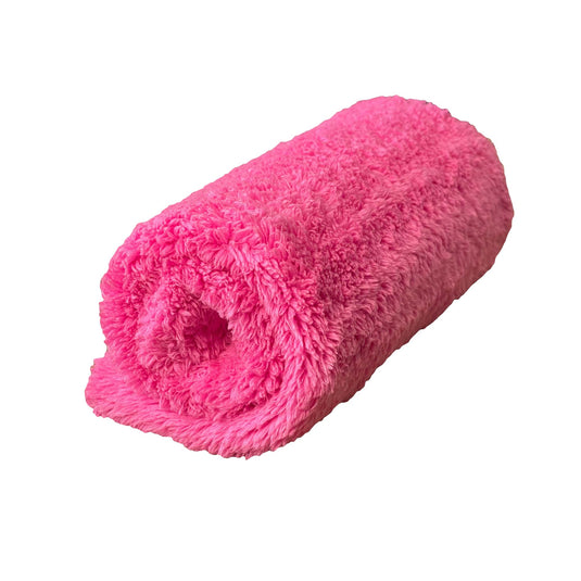 WASH&WHIPS Edgeless Microfiber Coral Fleece with Ultrasonic Edge