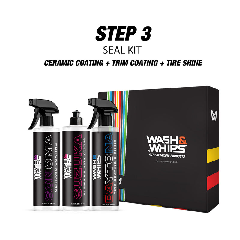 Load image into Gallery viewer, WASH&amp;WHIPS 3-Step Car Care System
