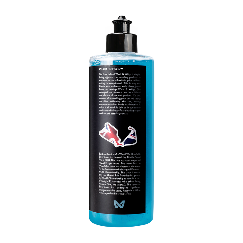 Load image into Gallery viewer, WASH&amp;WHIPS Silverstone Car Wash Shampoo
