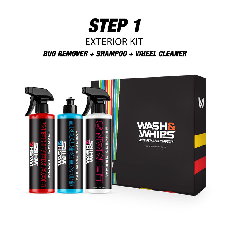 Load image into Gallery viewer, WASH&amp;WHIPS 3-Step Car Care System
