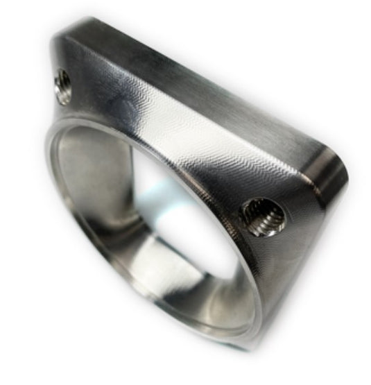 T4 to 3.5" Tube Turbo Inlet Flange - Threaded ( M10 x 1.5mm )