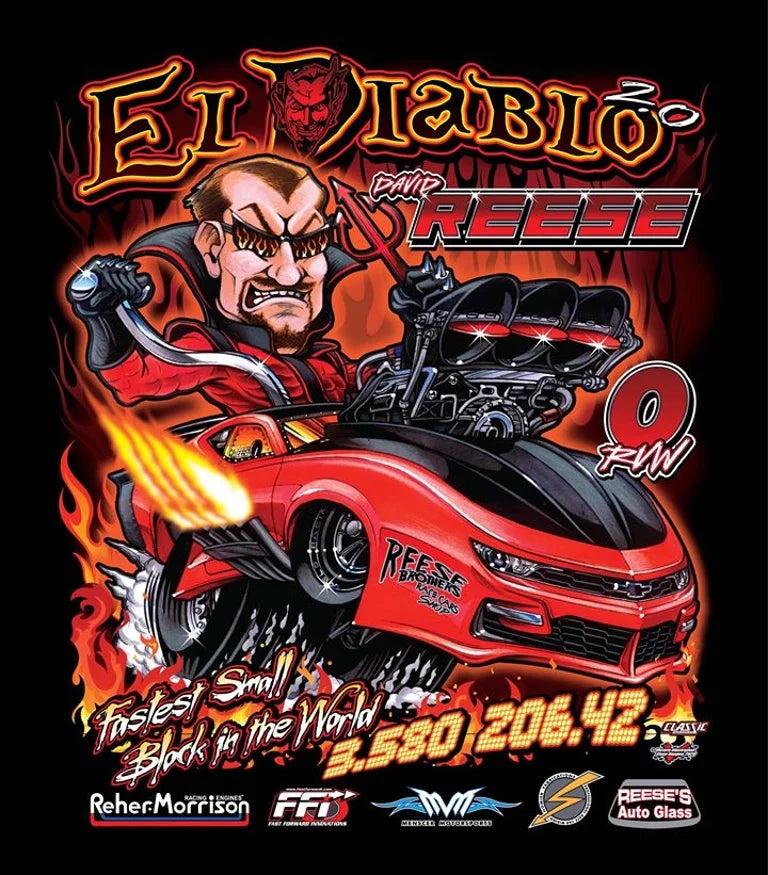 Load image into Gallery viewer, El Diablo 2.0 “World Record” T-Shirt
