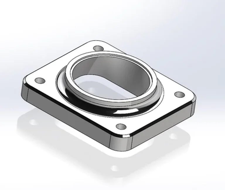 Load image into Gallery viewer, MAVEN T4 Stainless Billet Flange
